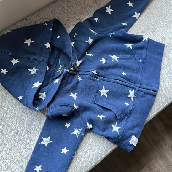 Polo Ralph Lauren Toddler jacket - Navy Blue w/ White stars - Size 3T - Picture 3 of 5